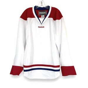 Reebok Montreal Canadiens Hockey Jersey White Small